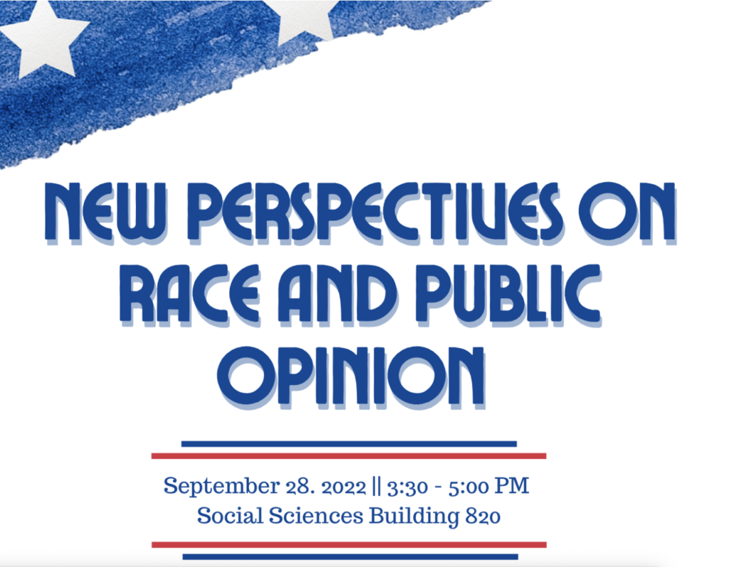new perspectives on race and public opinion