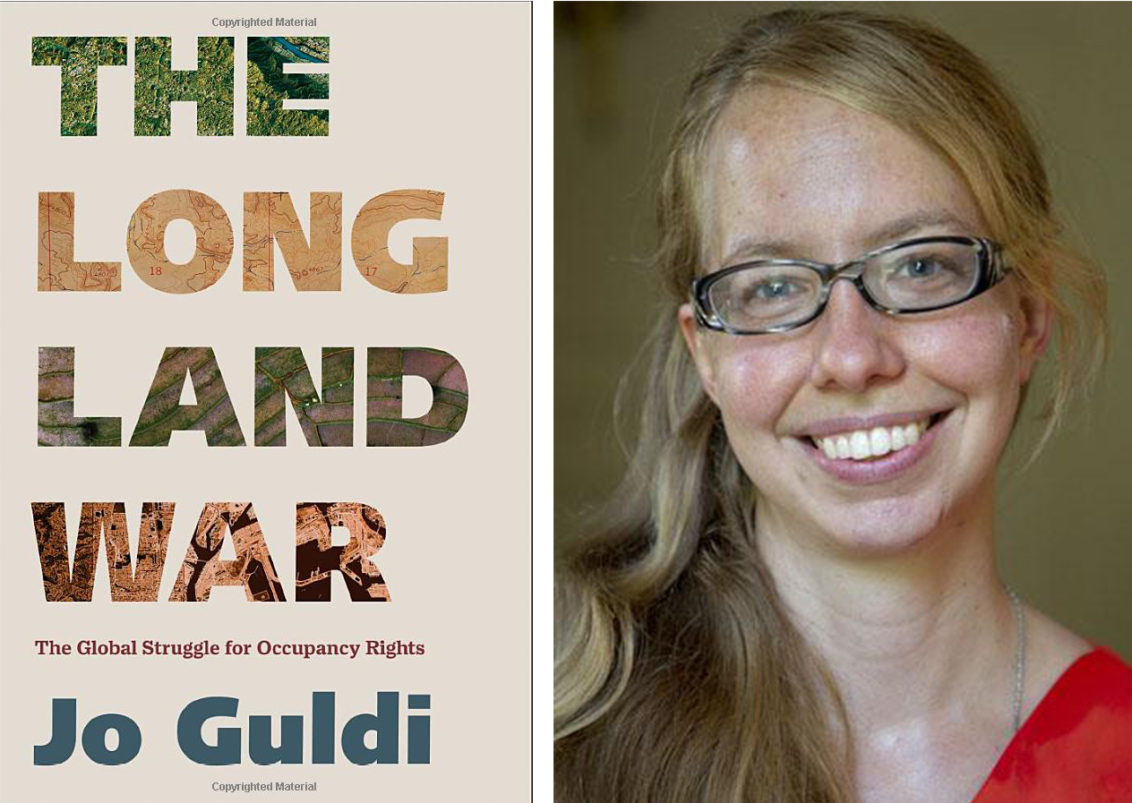 Jo Guldi and Long Land War book cover