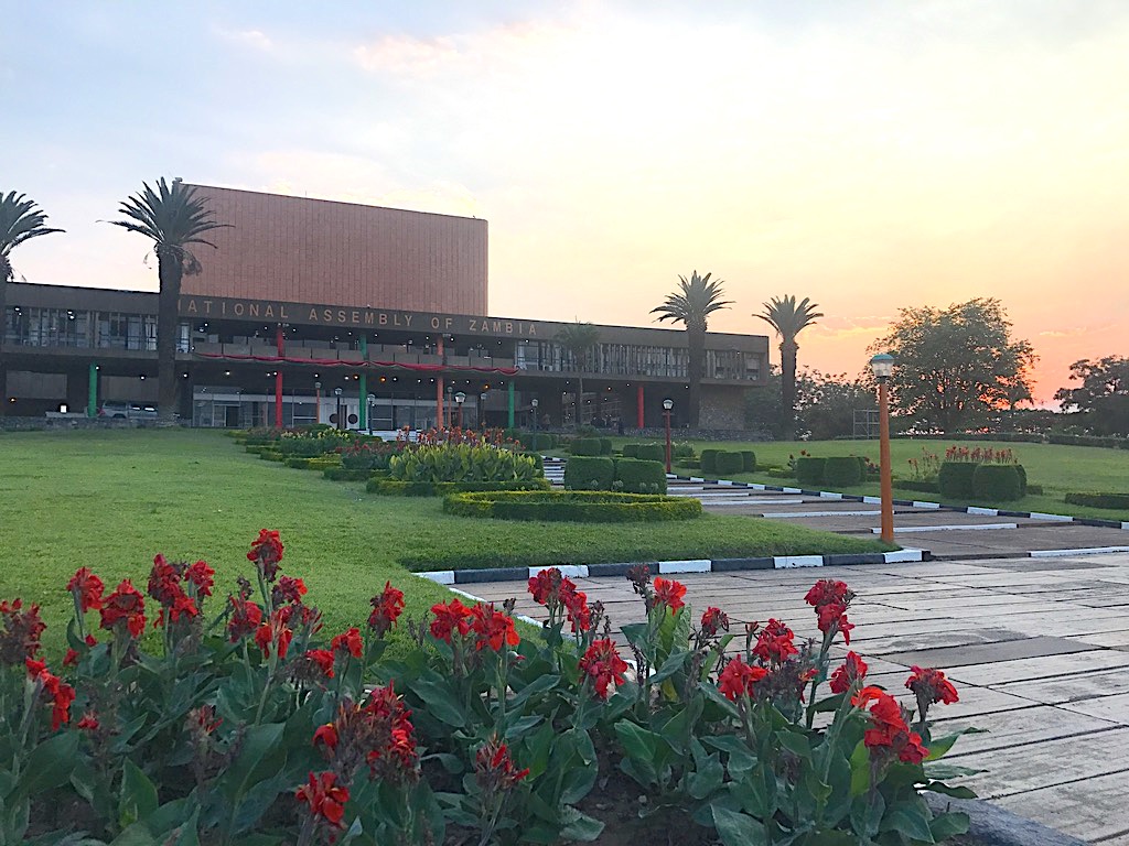 National Assembly Building, Lusaka, 2017. Image by Melanie Phillips.