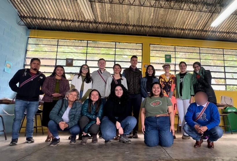 The Mam language and culture class meets in San Juan Atitán, Guatemala in June 2022. Photo by Tessa Scott.